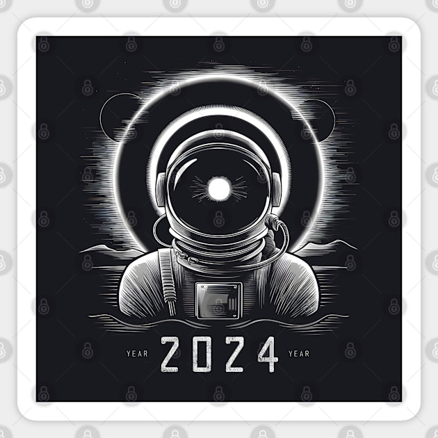 Eclipse Odyssey 2024 Sticker by MakerMind8.2